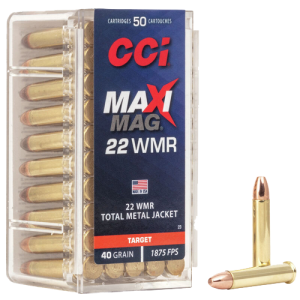 CCI .22WMR TMJ Maxi-Mag
