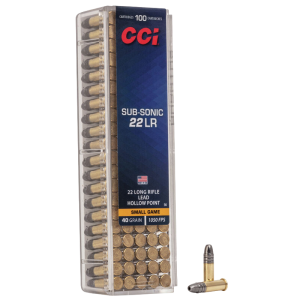 CCI .22lr hålspets subsonic