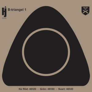 H-J B-Triangel 1 i flera färger