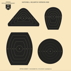 Nationell helmatch 25 m 4 figurer