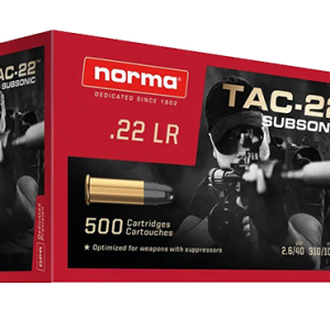 Norma TAC-22 Subsonic .22LR