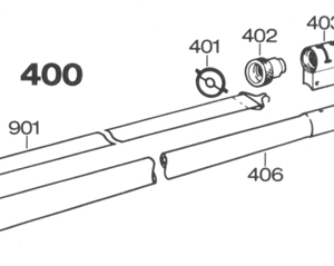 Stift för värmeband pos.nr 405