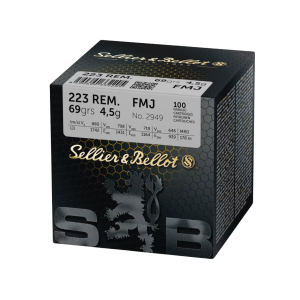 S&B .223 REM FMJ 69gr