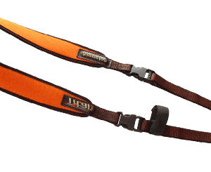 Vapenrem Rygg modell Titan II orange/brun